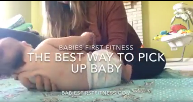 best way to pick up baby